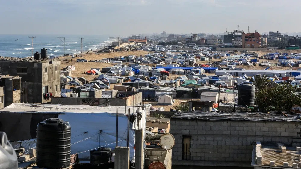 A Refugee Camp in Rafah