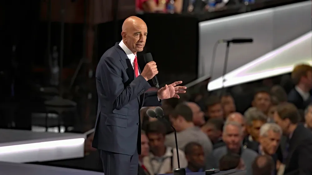 U.S. Ambassador and Special Envoy Tom Barrack in a file photo.  Shutterstock
