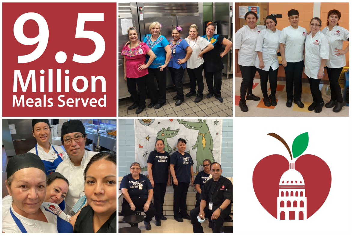 9.5 Million meals served by Austin ISD Food Service