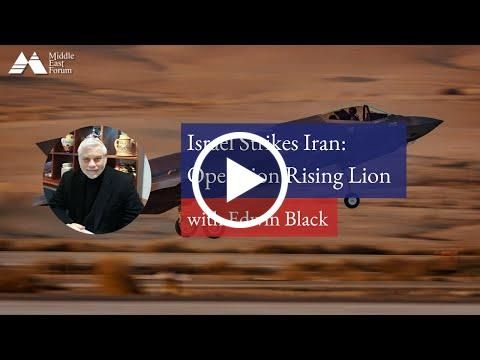 "Israel Strikes Iran: Operation Rising Lion" with Edwin Black