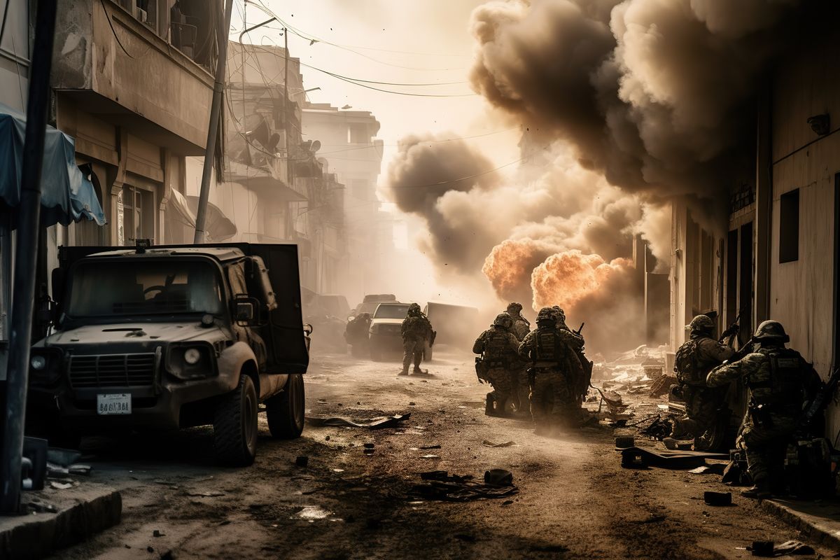 Urban warfare.