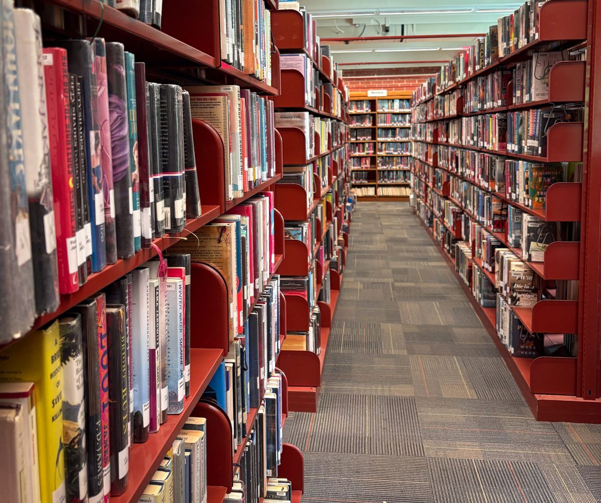 Library, books