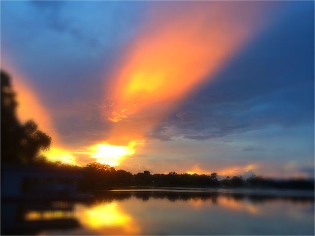 Sunset over Lake Concord, Orlando