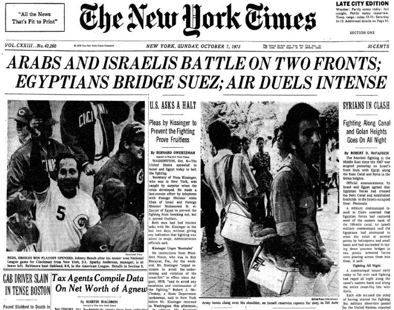 Yom Kippur War