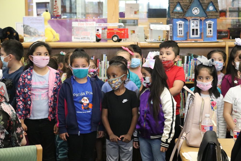 Pre-k students at ýapp ISD