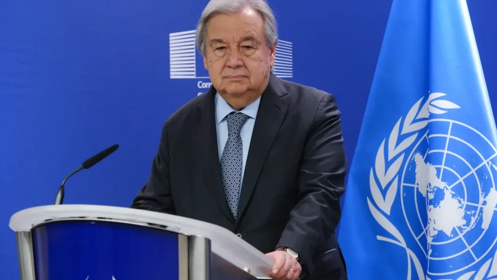 António Guterres, secretary-general of the United Nations.  Shutterstock