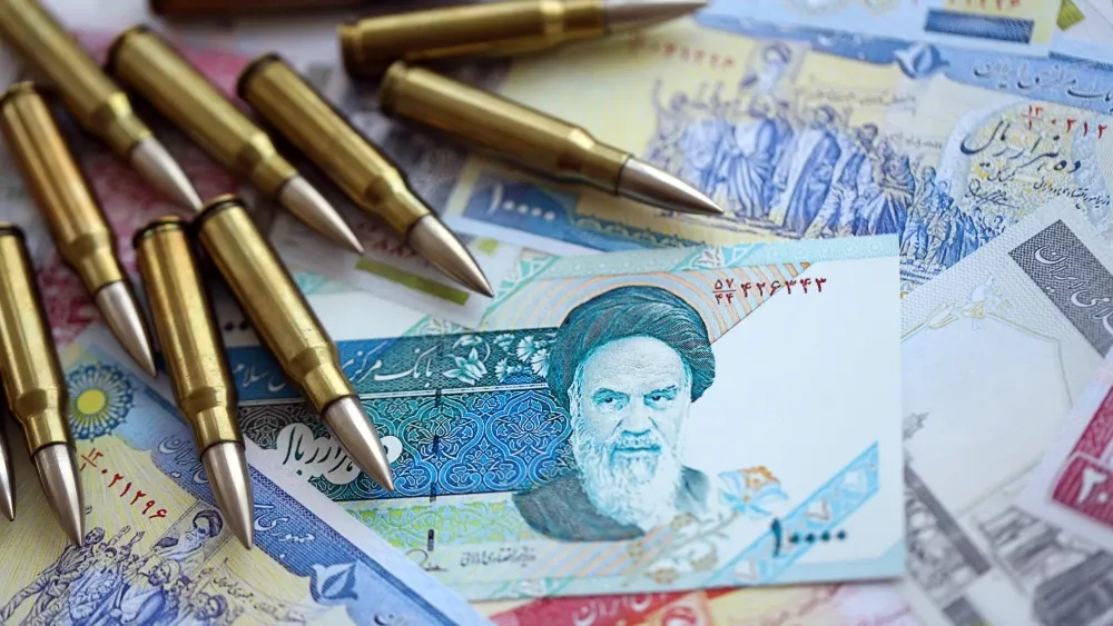 In 2025, Iran's gross domestic product is expected to shrink to $341 billion and its public debt has surged.  Shutterstock