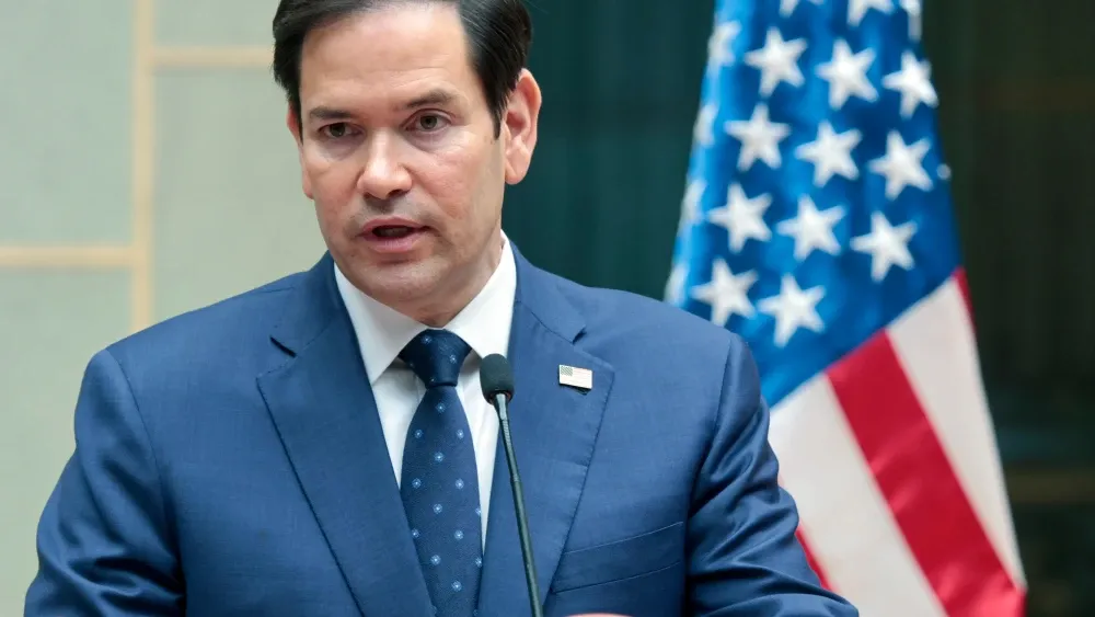 Secretary of State Marco Rubio.  Shutterstock