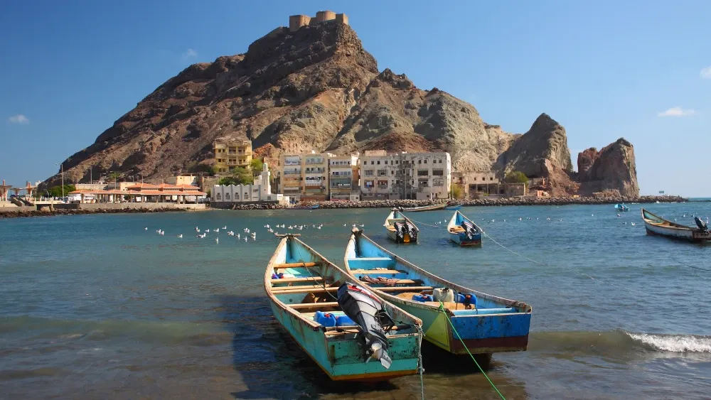 The harbor at Aden, Yemen.  Shutterstock