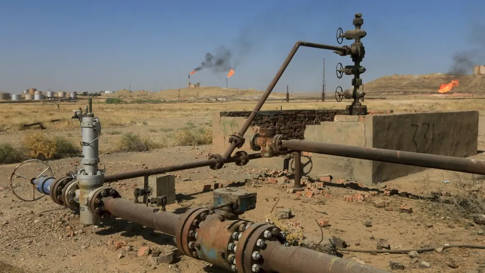 An oil field in Kirkuk, Iraq.  Shutterstock