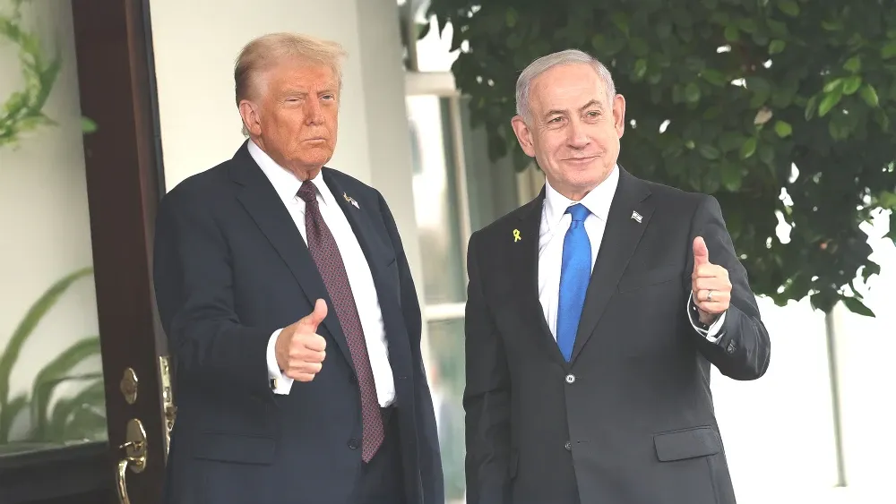 Israeli Prime Minister Benjamin Netanyahu (right) has maintained a highly productive relationship with President Donald Trump, marked by four visits to the White House in just nine months. Netanyahu h...