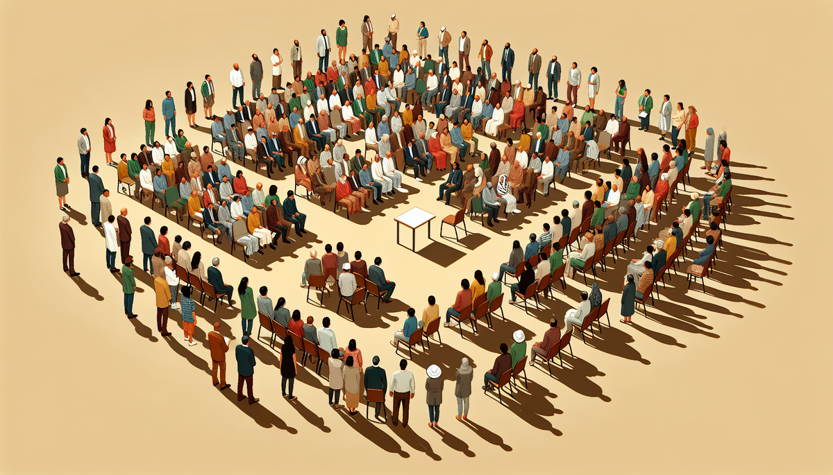 image showing a growing latino congregation