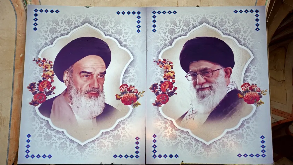 The Islamic Republic slowly started to lose the modern social class in Iran because of the enforcement of its hard-line Islamist policies, spearheaded by then-Supreme Leader Ruhollah Khomeini’s (L) “C...