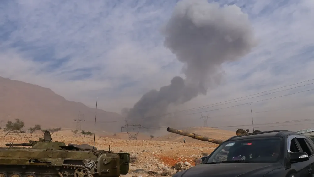 Clashes between the Syrian opposition and regime forces prior to Bashar al-Assad’s escape. Syria, December 7, 2024. Shutterstock