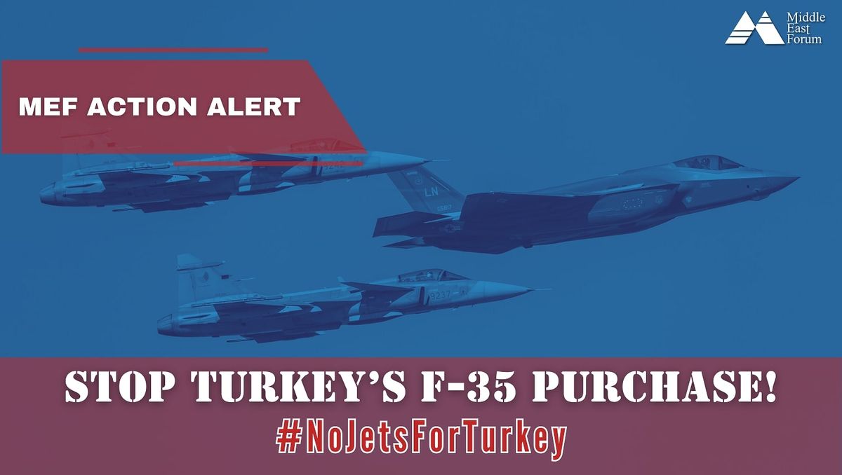 Stop Turkey's F-35 Purchase