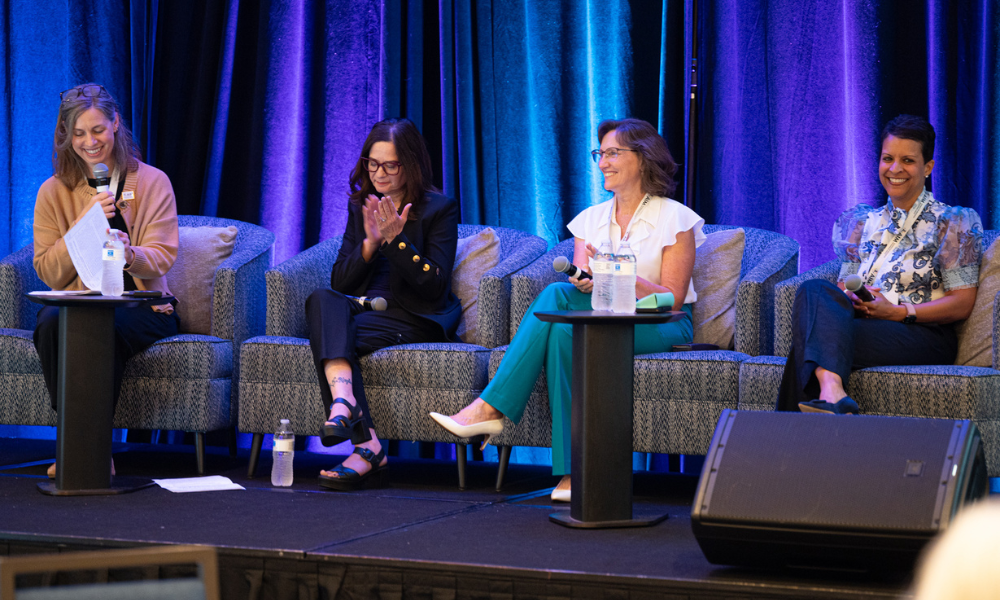 Shannon Garcia participates on AIM panel.
