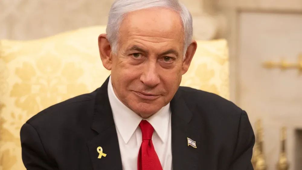 Israel Prime Minister Benjamin Netanyahu says Britain's World War II prime minister, Winston Churchill, whose bust keeps a watchful eye over his office, is his role model for rallying the liberal West...
