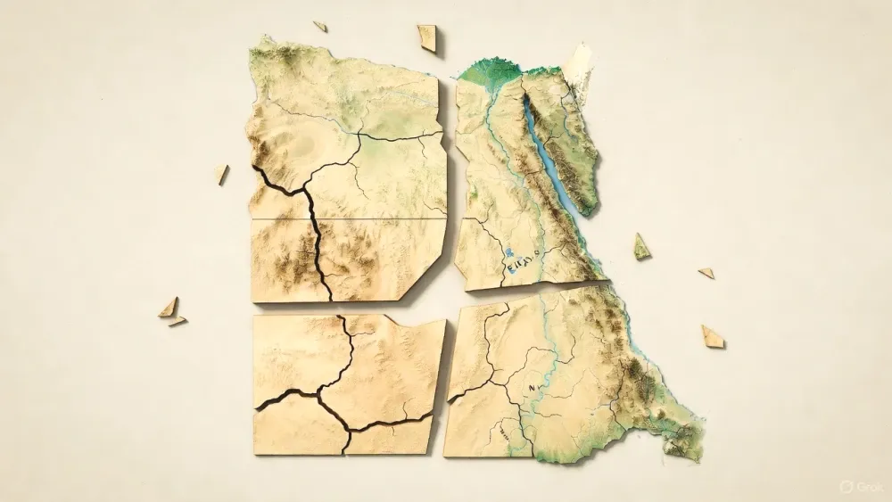 The stability of the Middle East's longest peace now depends on the rapidly deteriorating economic and social health of the Egyptian state.  Image: Grok