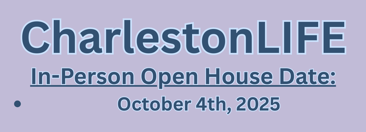 CharlestonLIFE Open House- October 4th