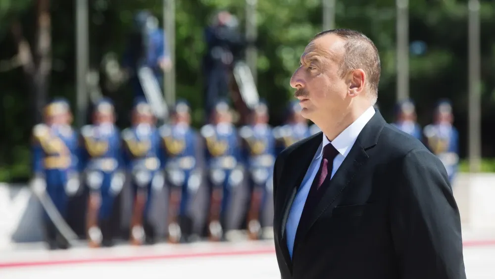 Azerbaijani President Ilham Aliyev in a file photo.  Shutterstock