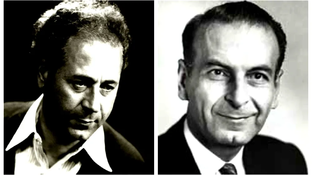 Antoun Sa'adeh (1904-1949, left), the Syrian ideologue who established the first cohesive fascist movement in the Arab world by consciously imitating German National Socialism, and his protégé Fayez S...