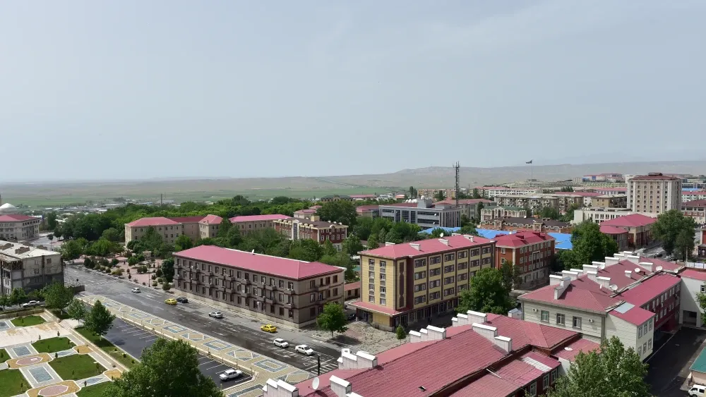 An overview of Nakhchivan, Azerbaijan, in a file photo.  Shutterstock