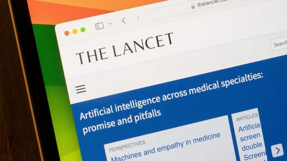 The Lancet website