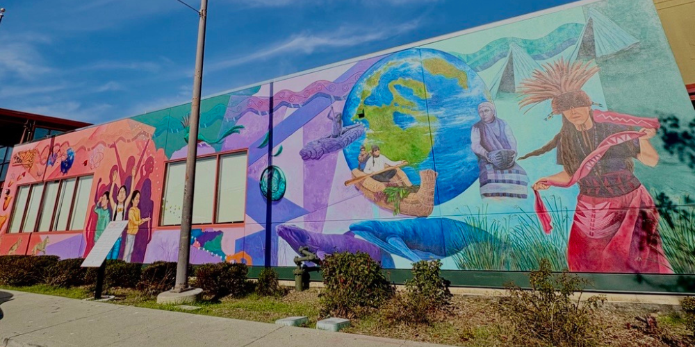 Peoples of the Canal mural