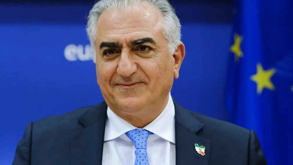 Reza Pahlavi, the oldest son of Mohammad Reza Pahlavi, the last Shah of Iran, in a 2023 file photo. Shutterstock