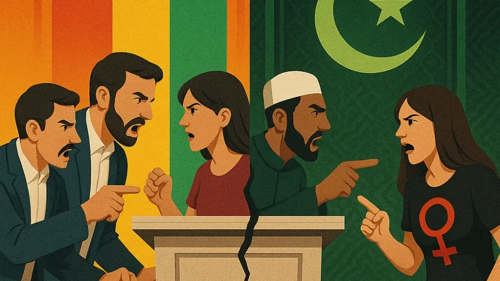 A hoped-for coalition between Islamists and leftists in the United Kingdom has broken apart over a debate over sexual morality.