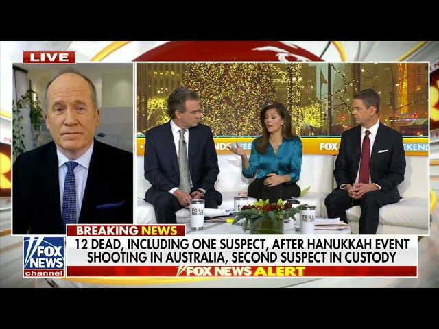 Jim Hanson on Fox News discussed Islamists in Australia Slaughter Jews on Bondi Beach.