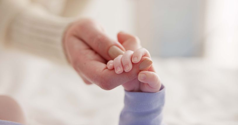 baby hand