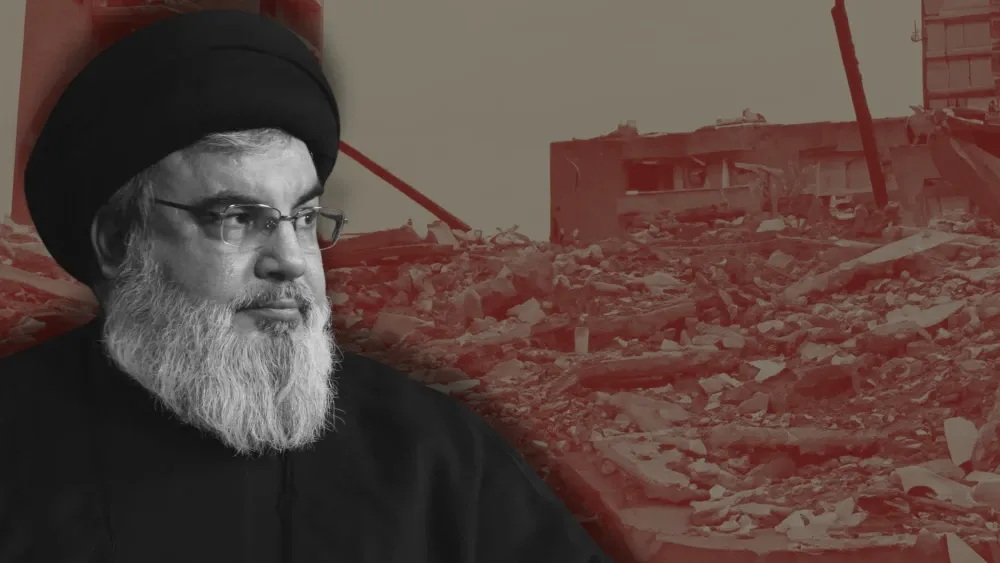 Nasrallah and Rubble