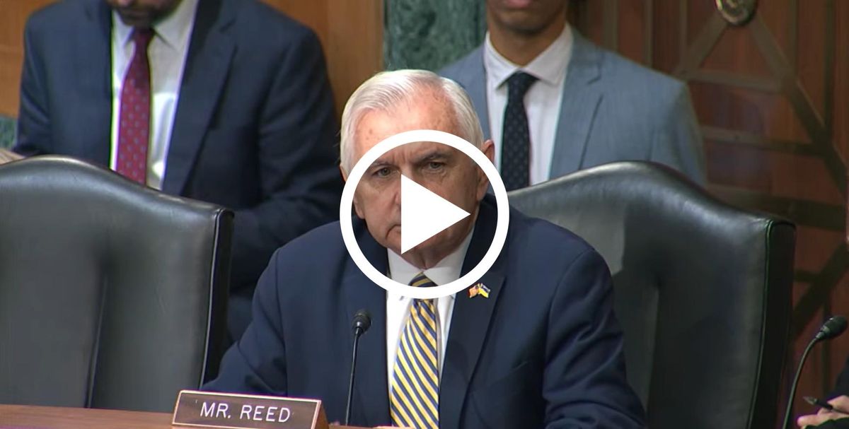 Sen. Reed (D-RI) Discusses Affordable Housing Cost Drivers