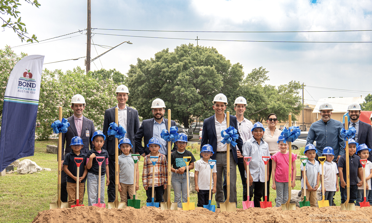 AISD Groundbreaking Construction Kickoff