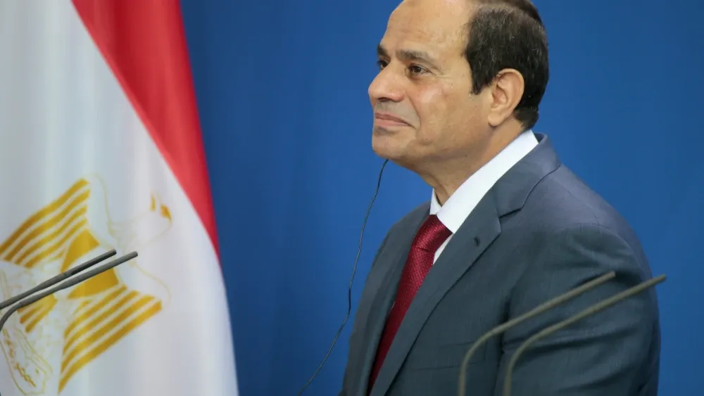 President Abdel Fattah el-Sisi, whose tightening grip on power continues even as Western governments supply billions in financial support.  Shutterstock