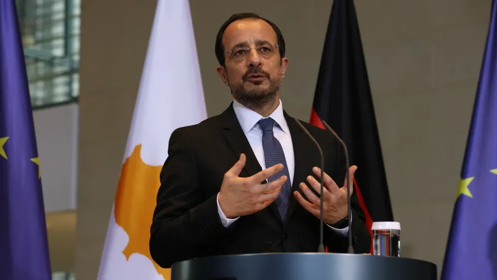Nikos Christodoulides, president of Cyprus, in Berlin in November 2025.  Shutterstock