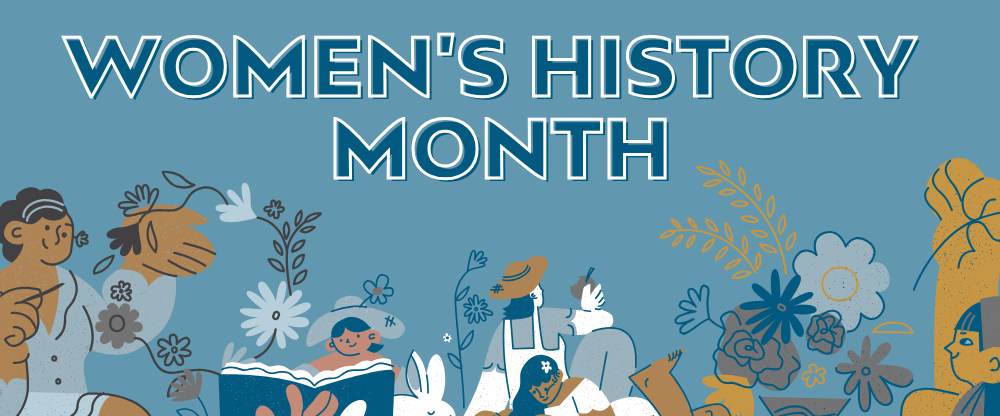 Women's History Month graphic