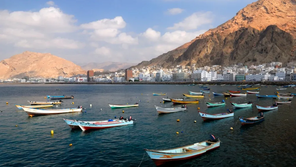 The port city of Mukalla is located in southeastern Yemen on the Gulf of Aden.
