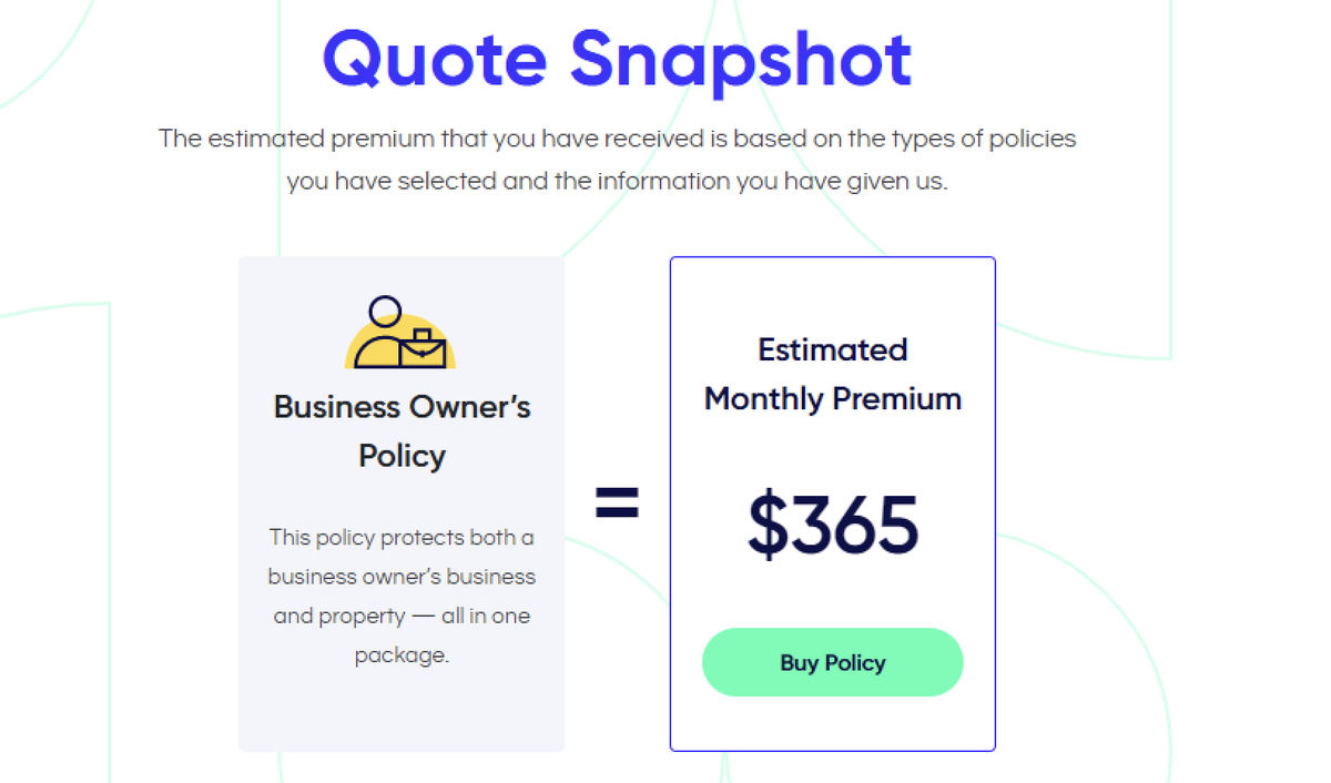 Pay via Quote Snapshot