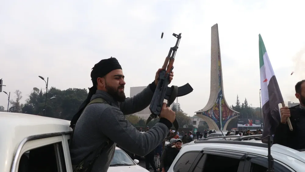 Islamist Rebel in Damascus
