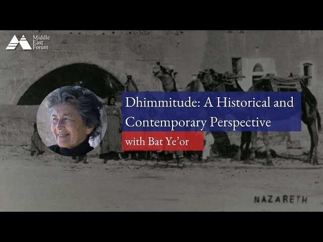 Bat Ye'or on dhimmitude