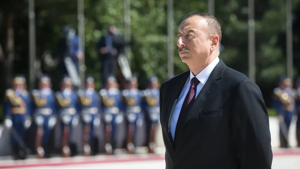 Azerbaijani President Ilham Aliyev