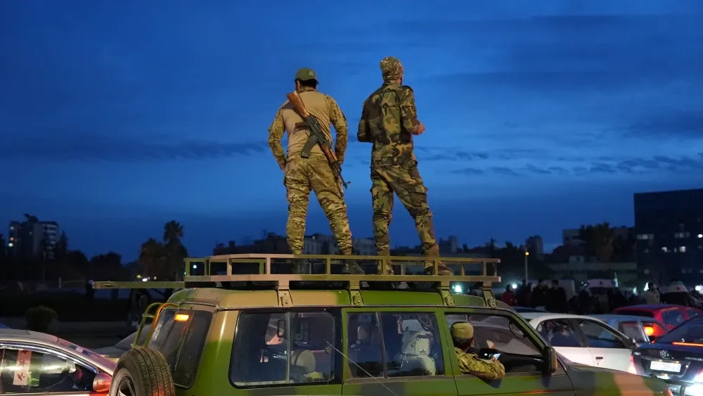Syrian army personnel