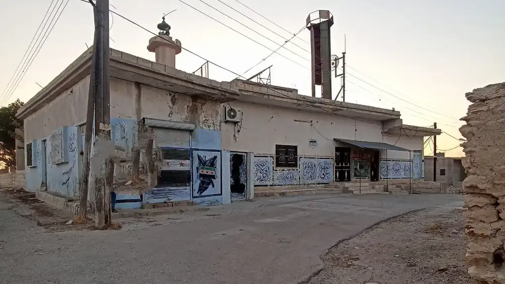 Tel Aghar in Homs province, Syria. Associated heavily with support for the Assad regime as well as the intervention of Iran and Hezbollah on its behalf, Twelver Shia communities have disproportionate ...