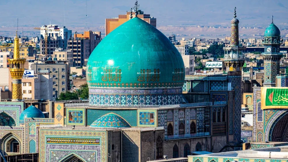 The holy city of Mashhad in northeastern Iran, is home to the Shrine of Iman Reza.  Shutterstock