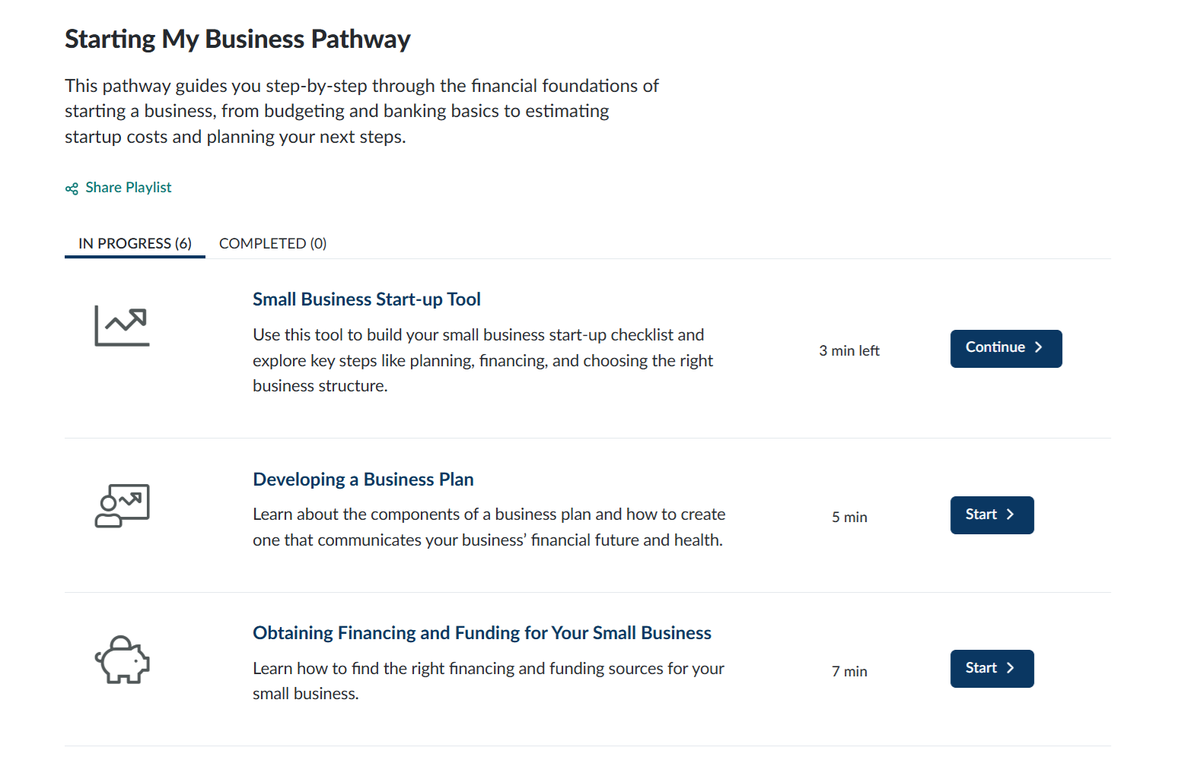 Image of Small Business Pathway