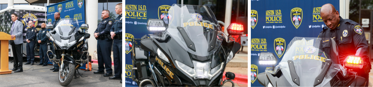 Austin ISD Police Dept Motorcycle