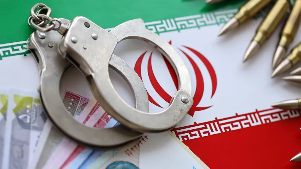 Iran handcuffs