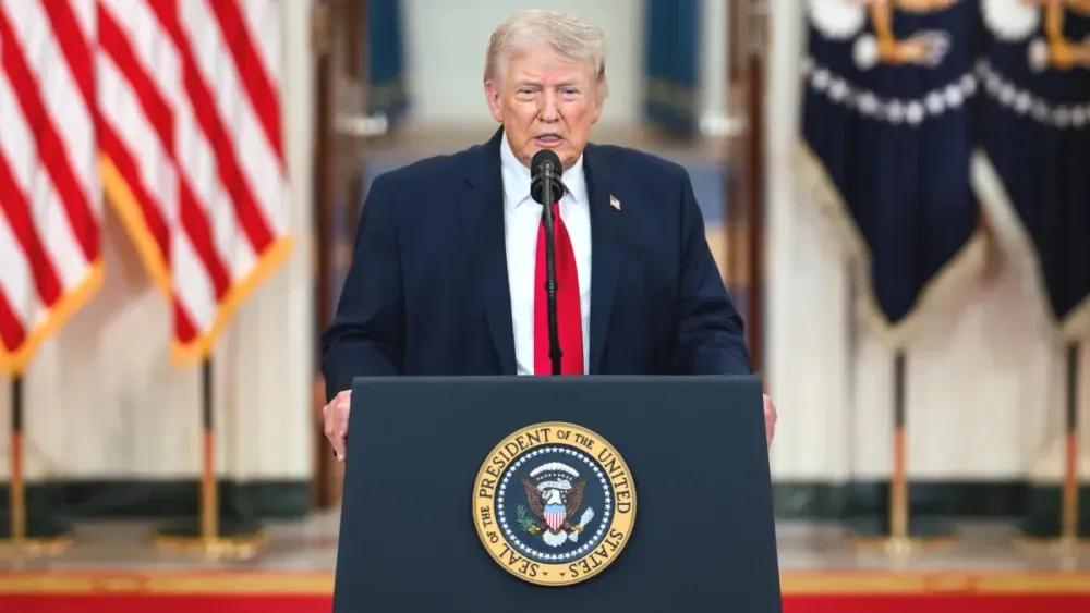 Trump, speaking to Fox News, professed himself in no hurry for diplomatic progress, saying that “We have all the cards. They can call us anytime they want.”  Image: White House